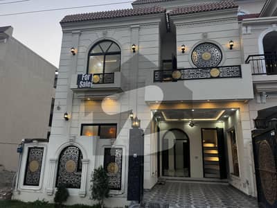 5 Marla Facing Park Brand New Double Storey House For Sale With Sui Gas Meter Installed