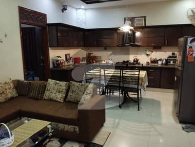 3rd floor corner flat available for sale in north Karachi sector 11c3 main 82 feet road