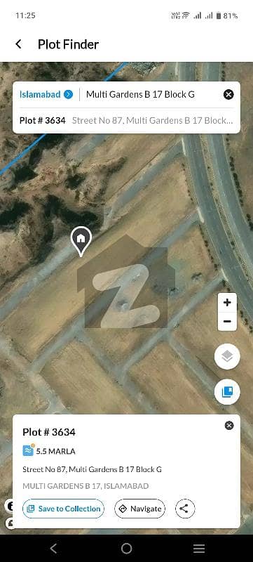 ایم پی سی ایچ ایس ۔ ملٹی گارڈنز بی ۔ 17,اسلام آباد میں 10 مرلہ رہائشی پلاٹ 95.0 لاکھ میں برائے فروخت۔