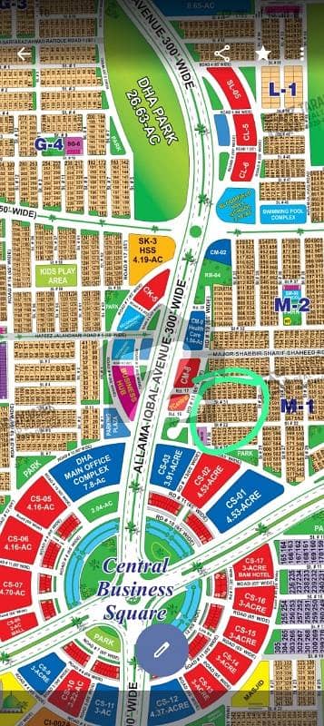 DHA Multan good location plot for sale