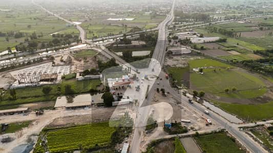 22 Kanal Commercial Plot Front Faisalabad Bypass Near Canal Expressway Jhumra Flyover - 245ft Wide Main Road Front - Best For Investment, Petrol Pump, Marquee, Warehouse & Commercial Activity