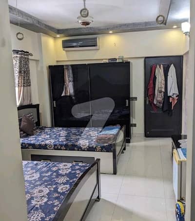 Prime Location 2100 Square Feet Flat In PECHS Block 2 For Sale At Good Location