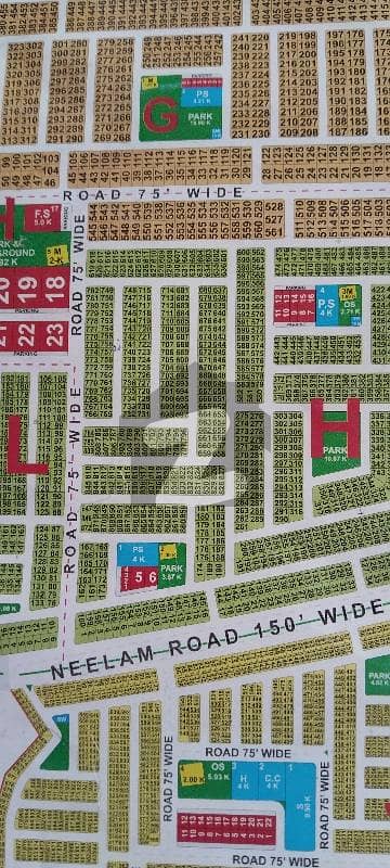 LDA City Lahore H-Block 10 Marla Plot Available For Sale back to pine avenue road Lahore Very Reasonable Price