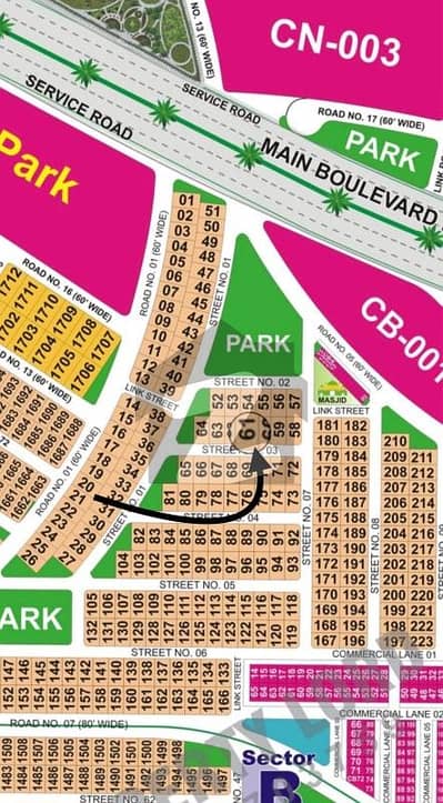 DHA Bahawalpur Sector-B Plot