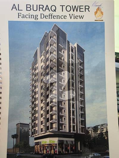 ڈیفینس ویو فیز 3 ڈیفینس ویو سوسائٹی,کراچی میں 3 کمروں کا 5 مرلہ فلیٹ 1.35 کروڑ میں برائے فروخت۔