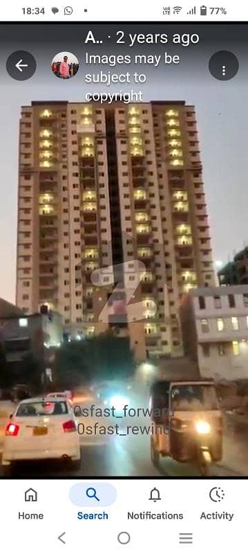 گلشن اقبال - بلاک 13-ڈی2 گلشنِ اقبال,گلشنِ اقبال ٹاؤن,کراچی میں 3 کمروں کا 8 مرلہ فلیٹ 2.5 کروڑ میں برائے فروخت۔