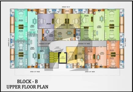 اَپر غزری غِزری,کراچی میں 3 کمروں کا 5 مرلہ فلیٹ 95.0 لاکھ میں برائے فروخت۔