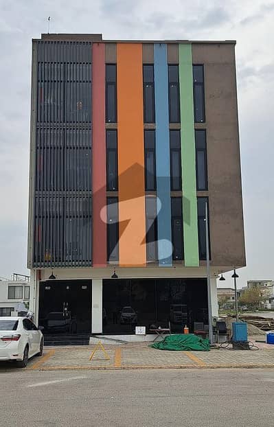 A Beautiful Corner 4 Marla Commercial Plaza (B+G+3 Floors) For Office With Ample Parking