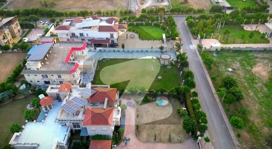 A Rare Chance! 10 Kanal Farmhouse Plot in 40 series in Gulberg Greens D-Block up For Sale - The Epitome of Luxury Living.