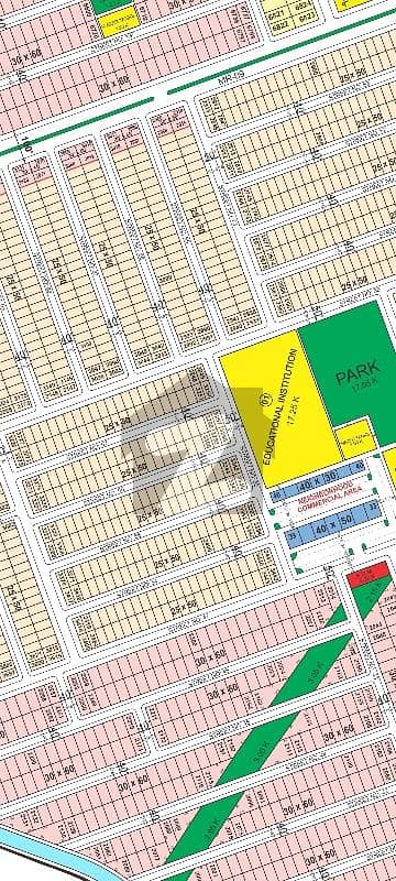 5 Marla Corner 60&50 ft Road Plot Block C Faisal Hills For Sale