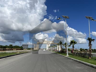 L Black 10 Marla Residential plot for sale carpet Road