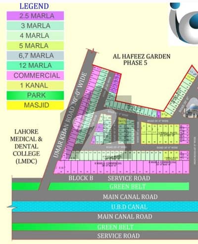 Your Search Ends Right Here With The Beautiful Prime Location Residential Plot In Indigo Canal Homes At Affordable Price Of Pkr Rs. 7350000