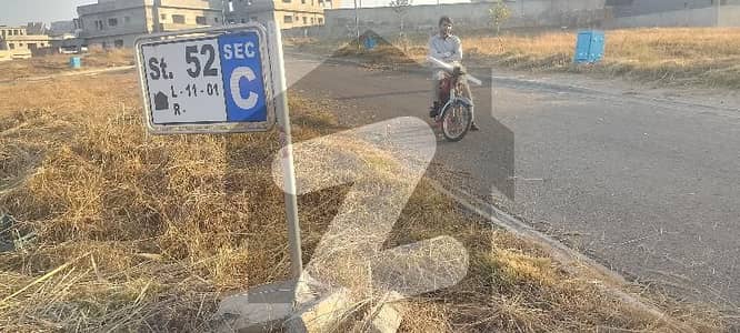 01 Kanal Heighted & Non-Corner Plot For Sale On (Urgent Basis) On (Investor Rate) In Sector C Near Family Park In DHA 05 Islamabad