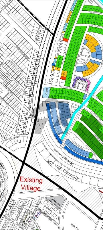 DHA Phase 6 Sector C3EXT  1 Kanal Plot