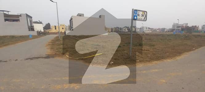 9 Marla Top Location Plot No-- Block KK Phase 4 DHA Lahore For Urgent Sale