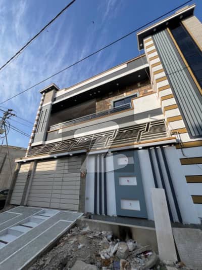 Corner Double Storey House For Sale Saadi Town, Scheme 33