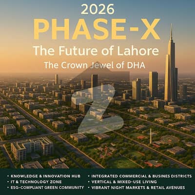 ڈی ایچ اے فیز 10 ڈیفنس (ڈی ایچ اے),لاہور میں 10 مرلہ پلاٹ فائل 51.0 لاکھ میں برائے فروخت۔