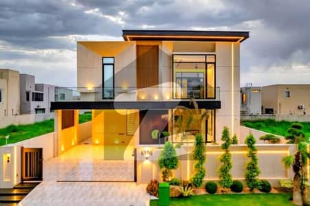 1 Kanal Stylish Ultra Modern Bungalow Eye-Catching Elevation & A1 Quality Finishing DHA Phase 6 100% Original Deal
