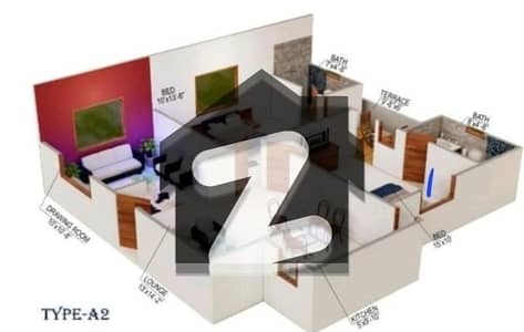 2 Bed DD Apartment (2-Side Corner with Double Terrace) 4 Years Easy Installment Plan