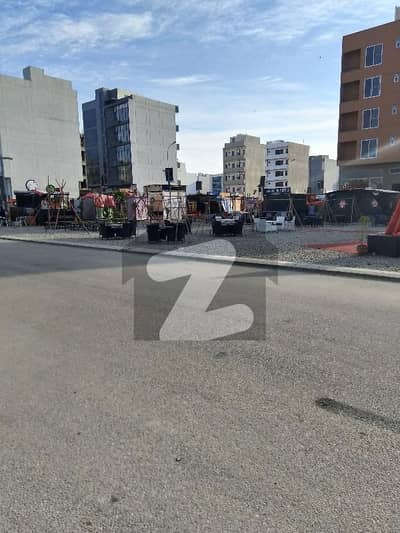 100 sq yards Corner Dream Plot for Sale DHA Phase 8 Zulfiqar Commercial Zone A  - 100 Yards Corner Plot | Creek Walk Facing | Street