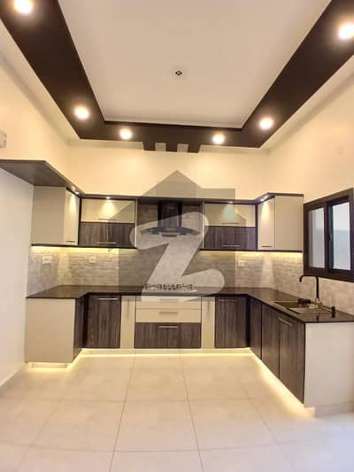Brand New 40ft Road West Open 120 Sq. Yd House For Sale at Pilibhit Society Sector 18A Scheme 33 Near By Karachi University Society Al Masood Super Market &M9 Motorway.