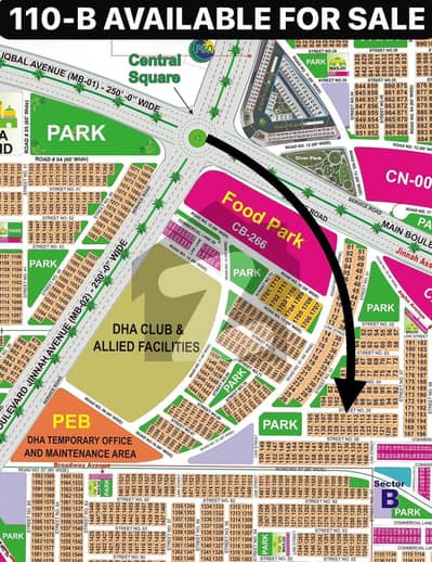 01 Kanal Super Hot Location Plot Available For Sale