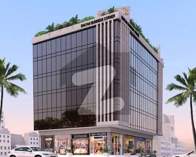 Brand new and Beautiful Office available for SALE in sheyan business corner at the prime location of Khalid Bin Waleed road Near Noorani Kabab