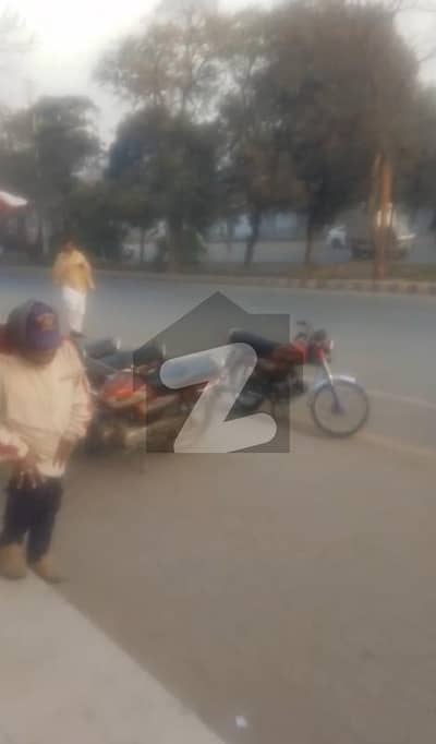 575 sqft shop with 25ft front at Main boulevard Sabzazar B block