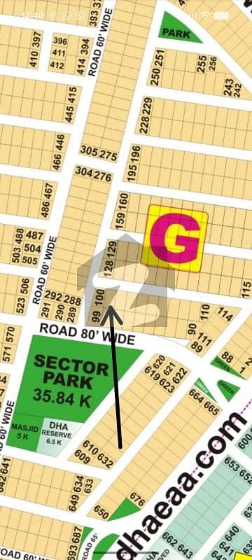 ڈی ایچ اے فیز9 پریزم - بلاک جی ڈی ایچ اے فیز9 پریزم,ڈی ایچ اے ڈیفینس,لاہور میں 1 کنال رہائشی پلاٹ 2.9 کروڑ میں برائے فروخت۔
