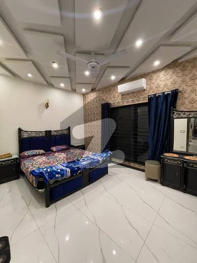 10 Marla Fully Furnish Tile Floor Upper Portion Is For Rent In Tariq Gardens near Wapda Town Phase1 .