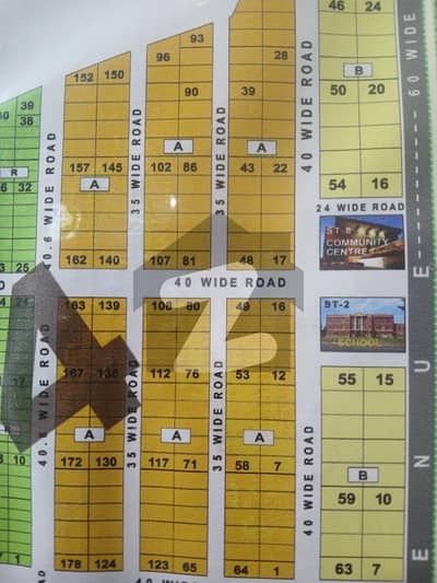 40 feet road plot 240 sqy