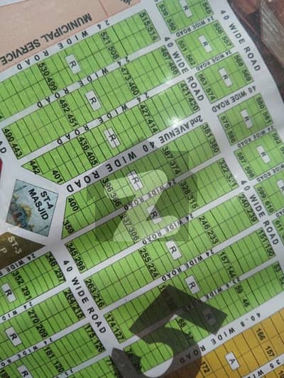 Lease west open challan paid for map plot 120 sqy