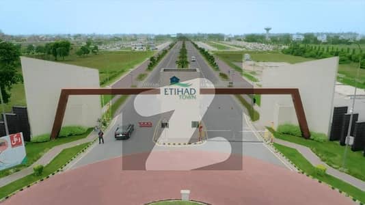 5 Marla Residential Plot for Sale Etihad Town Phase 2 Demand 52 Lakh