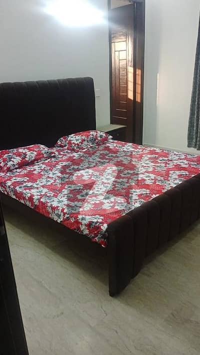 1 Bed Fully Furnished Like Brand New Tvl Kitchen Sharing Near System LTD In Eden City Dha Phase 8 Lahore Air Port Road Lahore