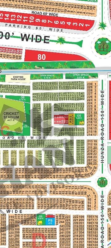 Lda City Lahore C Block 10-Marla Plot Available For Sale Ready To Construction Near 150ft Road