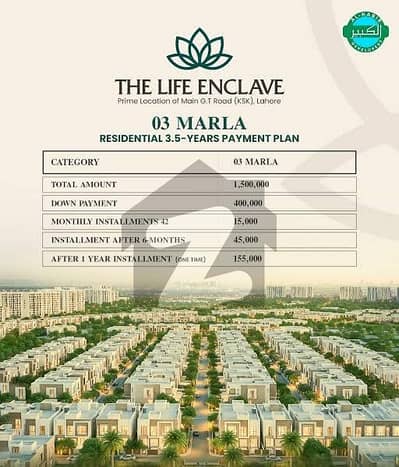 3 Marla Plot Possession on Booking