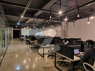 Vip Furnished Office for Rent in Gulberg for (Call center + Software house + Marketing Office & Other Setup as You Want)