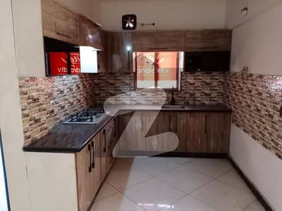 3 BED-DD FLAT (2ND FLOOR WITH ROOF TOP) AVAILABLE FOR RENT IN KINGS COTTAGES, BOUNDARY WALL PROJECT, BLOCK-7 GULISTAN-E-JAUHAR KARACHI