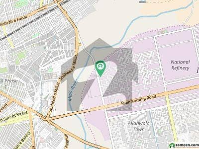 plot available for sale in mehran town korangi industrial area