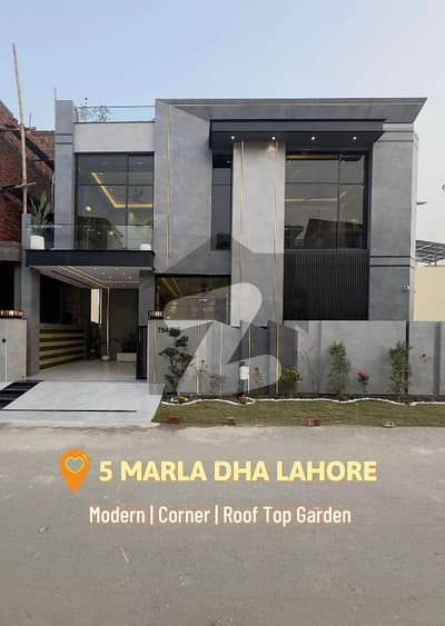 5 Marla Ultra Modern Brand New House For Sale In DHA 9 Town Lahore