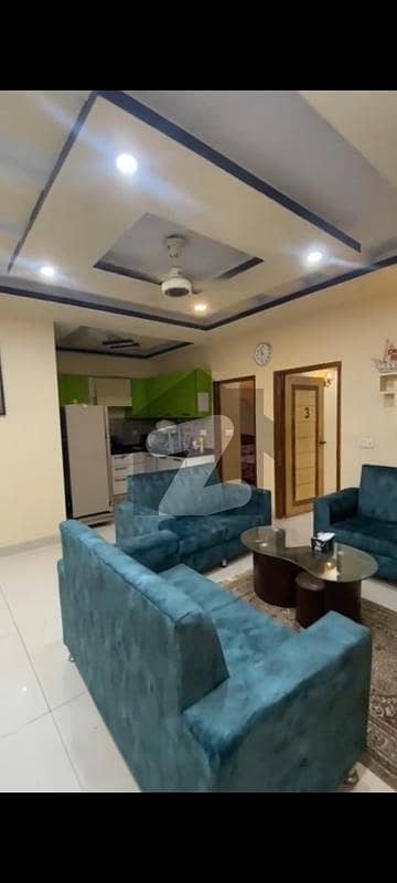 FURNISHED 3 BEDROOMS D. D FLAT PHASE 6 DHA KARACHI.