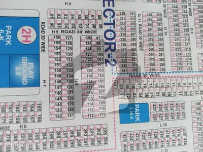 DHA Rahbar Sector-2 Block H plot available on 50 feet road near masjid and park All dues clear and possession plot