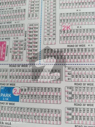 DHA Rahbar Sector-2 Block J best option available its pole free lane away from drain with All dues clear and possession area