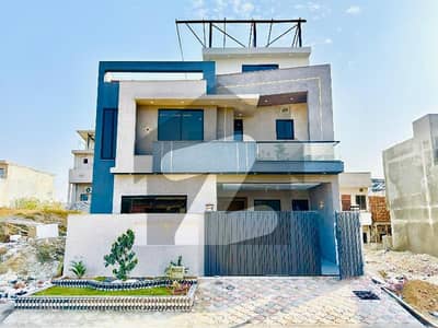 8 Marla Brand New Designer Double Unit House For sale in Block E Mpchs multi garden B17 Islamabad