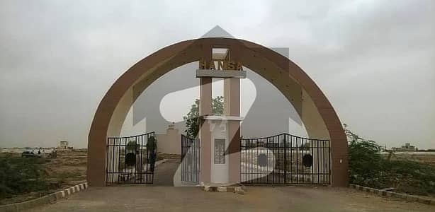 Corner Residential Plot Is Up For Sale In Hansa Society, Scheme 33