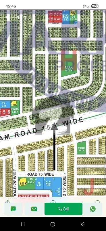 10 Marla Possession Plot on Pine Avenue H Block Lda City Lahore