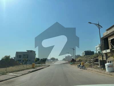 Plot For Sale Sector F. 1 8 Marla Solid Land Back Open For Lawn Boulevard Possession Utility Charges Paid Ready To Build Near To Gate Best Location For Living Bahria Enclave Islamabad