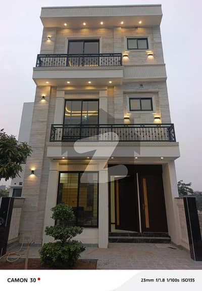 3 Marla Brand New Triple Storey House For Sale On 50 Feet's Road