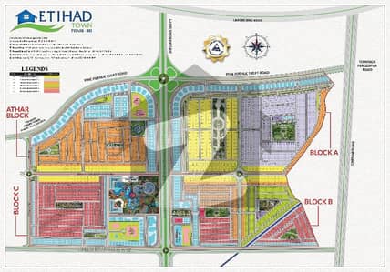 7 Marla residential Plot for sale in Etihad Town Phase 3