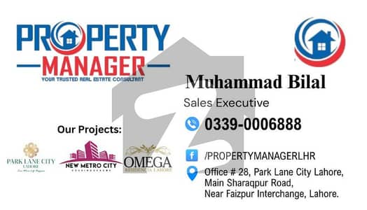 10 Marla Residential Plot for Sale in Park Lane City Phase II 5 Years Easy Instalments